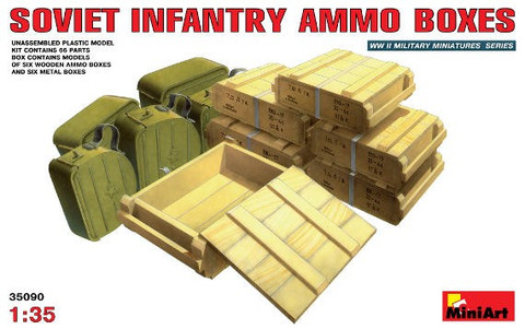 Soviet Infantry Ammo Boxes 1/35
