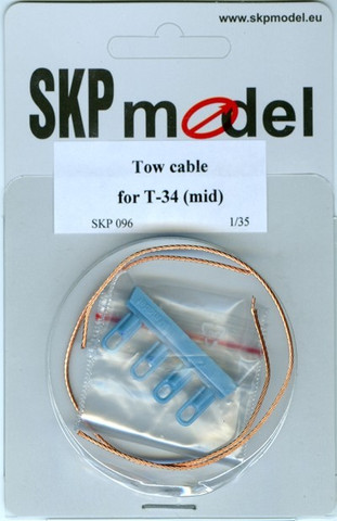 Tow cables for T-34 (middle model) (2 kpl) 1/35