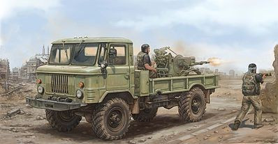 Gaz-66 Russian Light Gun Truck 1/35