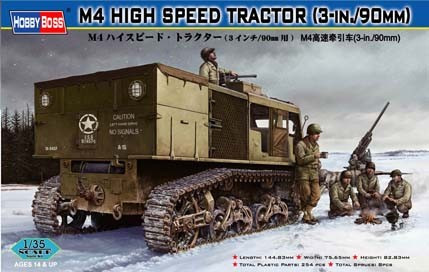 US M4 High Speed tractor with 90mm AA gun 1/35
