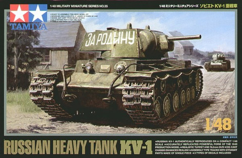 KV-I Soviet Heavy Tank 1/48
