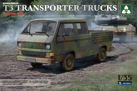 VW Transporter T3 Truck 1/35