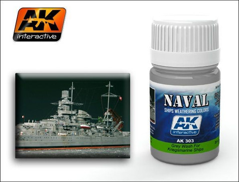 Grey Wash for Kriegsmarine Ships