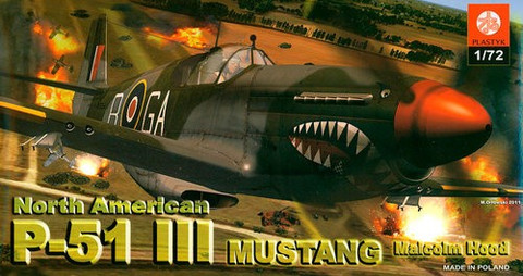 North American Mustang III P-51 1/72