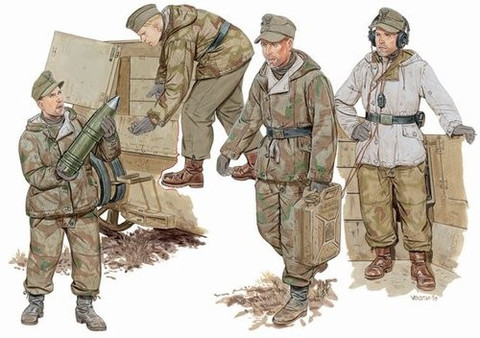 German Self-Propelled Gun Crew 1/35