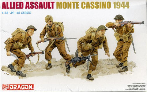 Allied Assault Monte Cassino 1944 1/35
