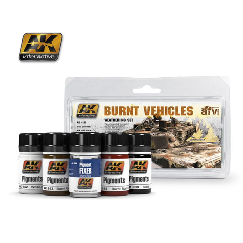 Burnt Vehicles Weathering Set