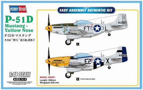 P-51D Mustang "Yellow Nose" 1/48