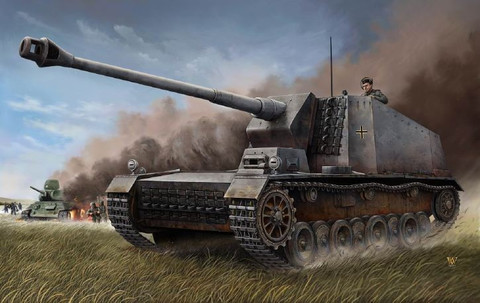 SELBSTFAHRLAFETTE L/61 "STURER EMIL" 128 MM 1/35