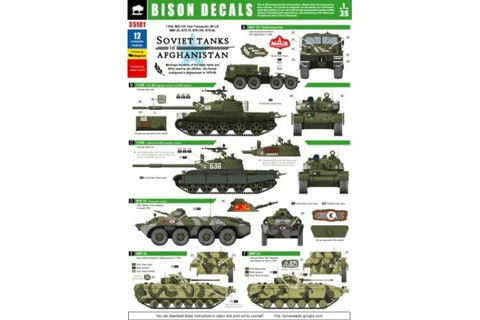 Soviet Tanks in Afganistan 1/35
