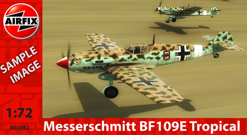 Messerschmitt Bf-109E Tropical 1/72