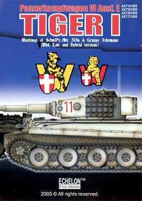 Schwere Panzerabteilung 506 & Gruppe Fehrmann Tiger I Tanks 1/35