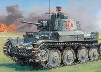 PZ.KPFW 38(T) AUSF. F 1/35