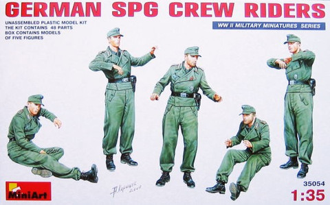 German SPG Crew Riders 1/35