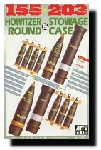 U.S. 105 & 203mm Ammo & Stowgage Cases