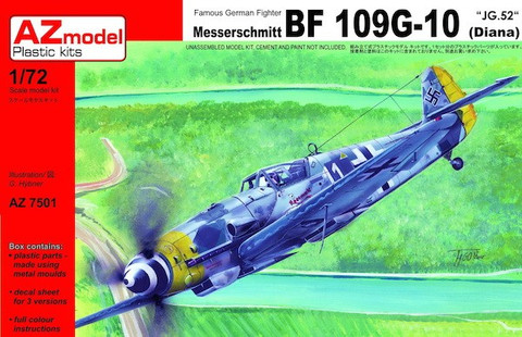 Messerschmitt Bf 109G-10, JG-52 ”Diana” 1/72