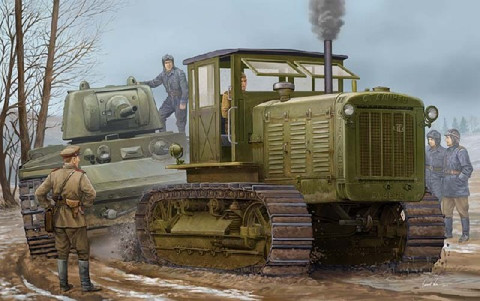 Soviet ChTz S-65 Tractor with Cabin 1/35