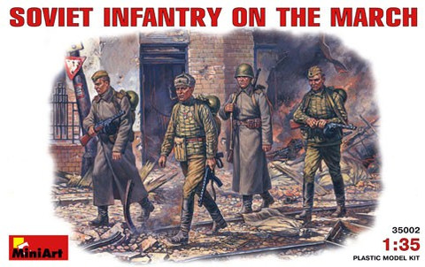 Soviet Infantry on the March 1/35
