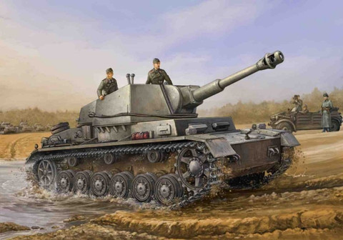 German GESCHüTZWAGEN IVB FüR 10.5CM LEFH 18/1(SF) (SD.KFZ 165/1) 1/35