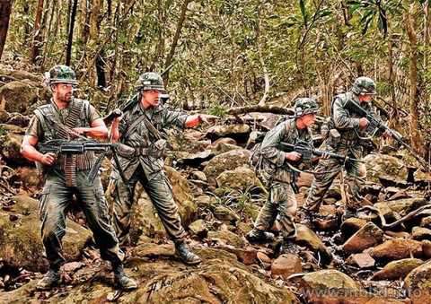 US Jungle Patrol, Vietnam 1/35