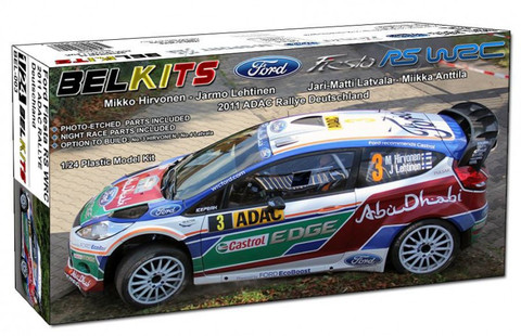 Ford Fiesta RS WRC 2011 Hirvonen-Lehtinen, Latvala-Anttila 1/24