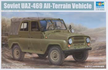 UAZ 469 Soviet All Terrain Vehicle 1/35
