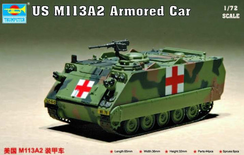 US M 113A2 ARMORED CAR 1/72