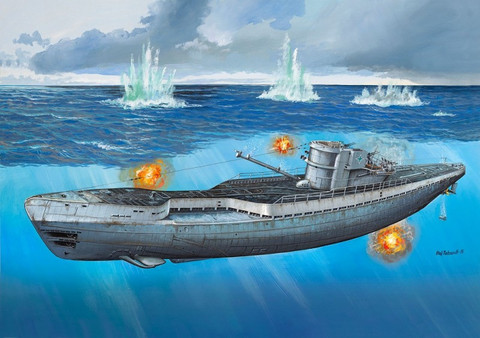 German Submarine Typ IXC/40 1/72
