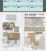 US Army OIF Battalion Numbers (Part 3) 1/72