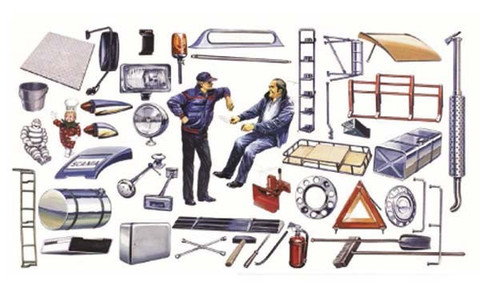 Truck Shop Accessories 1/24