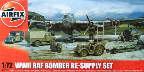WWII RAF Bomber Re-Suppy Set 1/72