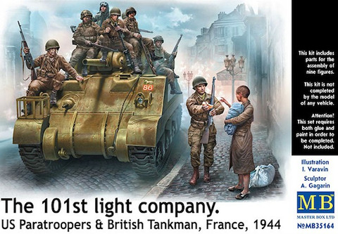 The 101st Light Company (10 Figuuria) 1/35