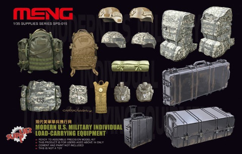 Modern U.S. Military Individual Load Carrying Equipment 1/35