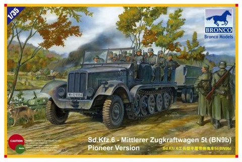 Sd.Kfz.6 - Mittlerer Zugkraftwagen 5t (BN9b) Pioneer Version 1/35