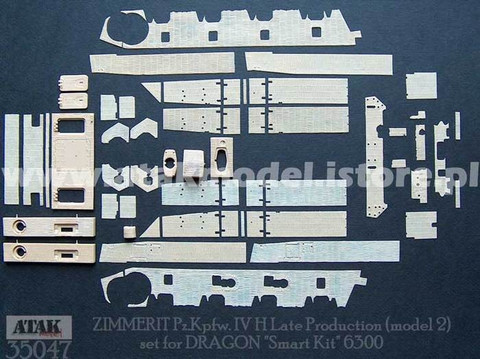 PzKpfw IV Ausf.H Late Version 2 (Dragon) 1/35