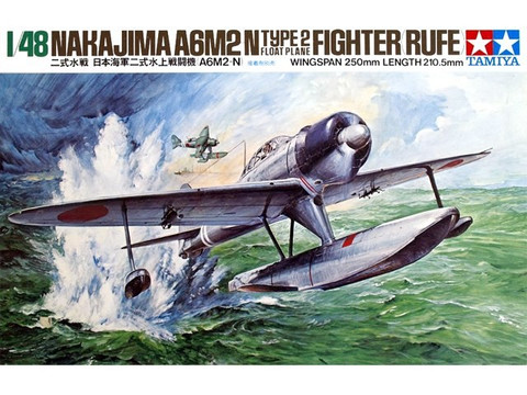 Nakajima A6M2 N Type 2 “Rufe” (with 2 Figures) 1/48