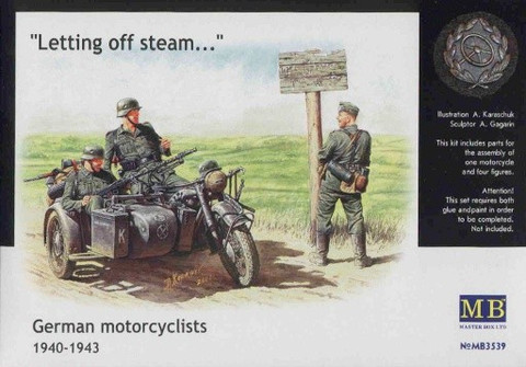 German motorcyclists, 1940-43 1/35