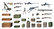 Accessories and Guns 1/35