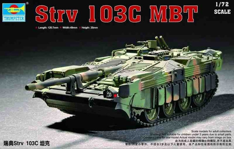 SWEDEN STRV 103C MBT 1/72