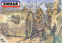 British (WWI) Artillery and 18 pdr gun 1/72