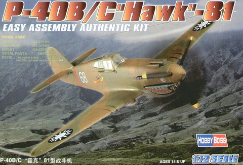Curtiss P-40B/C Hawk-81 1/72