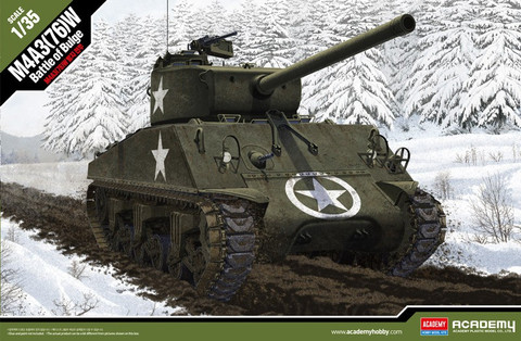 M4A3 76mm Sherman ”Battle of Bulge” 1/35