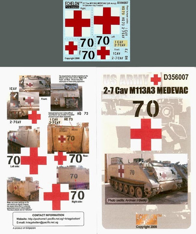 2-7 Cav M113A3 MEDEVAC (OIF) 1/35