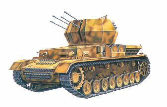 Flakpanzer IV Wirbelwind 1/35