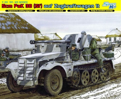 5cm PaK 38 (Sf) auf Zugkraftwagen 1t (Smart Kit) 1/35
