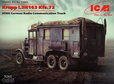 Krupp L3H1163 Kfz.72 Communications Truck 1/35