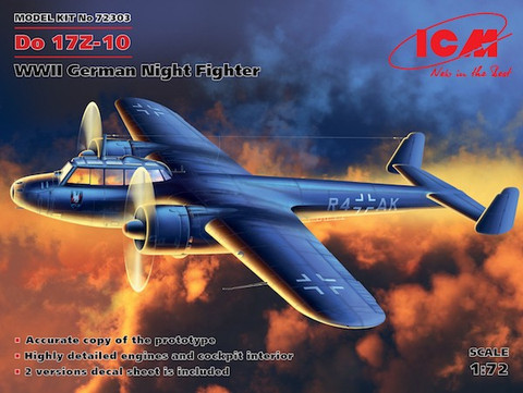 Dornier Do 17Z-10, German Night Fighter 1/72