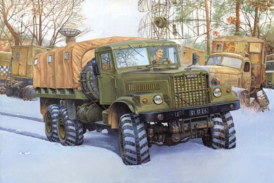 KrAZ-255B Soviet Heavy Truck 1/35