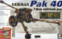 Pak 40 75mm Anti-Tank Gun 1/35