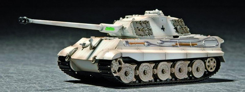 SD.KFZ. 182 KING TIGER (PORSCHE TURRET) W/ZIMMERIT 1/72